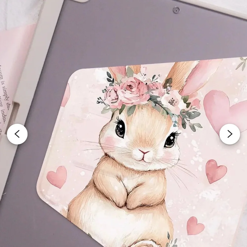 Pink Bunny Tablet Case iPad